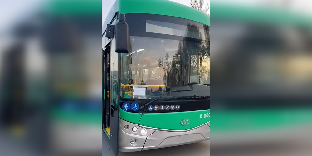 В Бишкек прибыли первые электробусы — ещё 118 ждут в мае изображение публикации