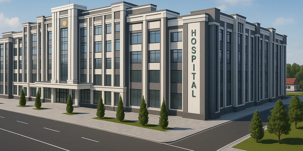 Строительство Наццентра травматологии и ортопедии в Бишкеке — на каком этапе работы? (фото) изображение публикации