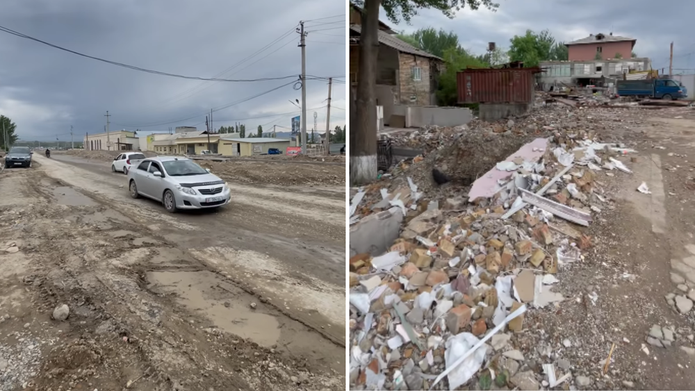 На месте снесенных незаконных построек в Оше появится новый сквер изображение публикации