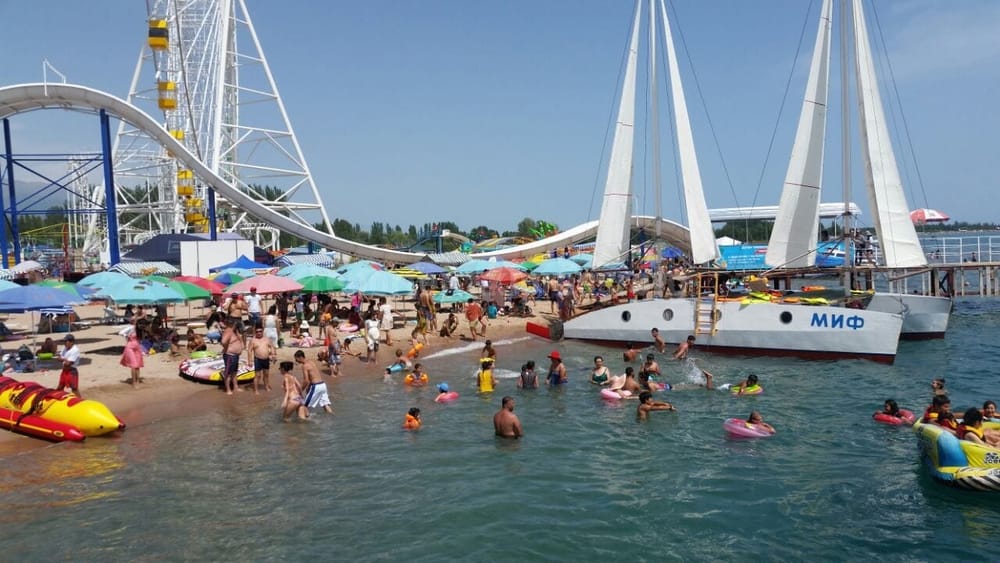 Пляж «Золотые пески» на Иссык-Куле реконструировали: его откроют в ближайшие дни изображение публикации