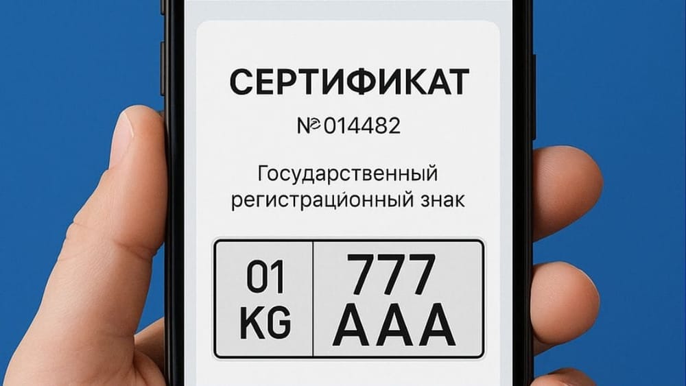 Цифровой сертификат на красивые номера теперь доступен в «Тундуке» изображение публикации