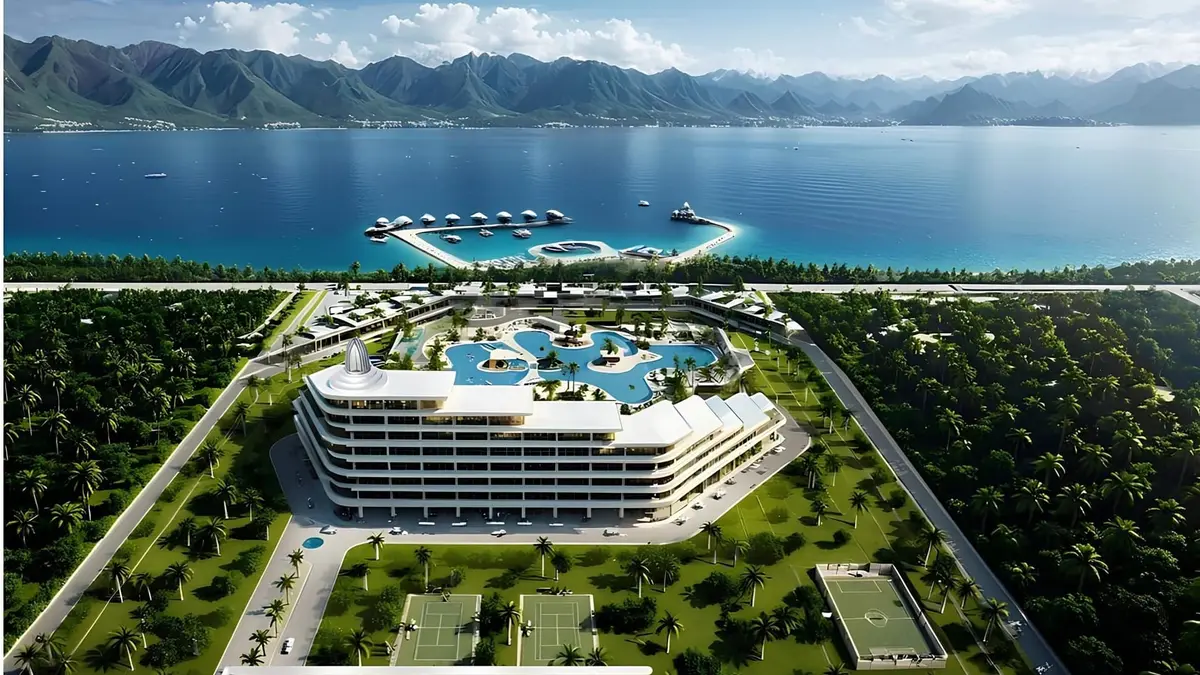 В Тамчы три стройкомпании построят пятизвездочный отель с инвестициями в 1 млрд сомов изображение публикации