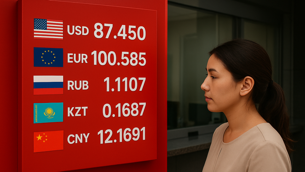 Доллар стабилен, евро и тенге просели — официальный курс валют в КР на 19 июня изображение публикации