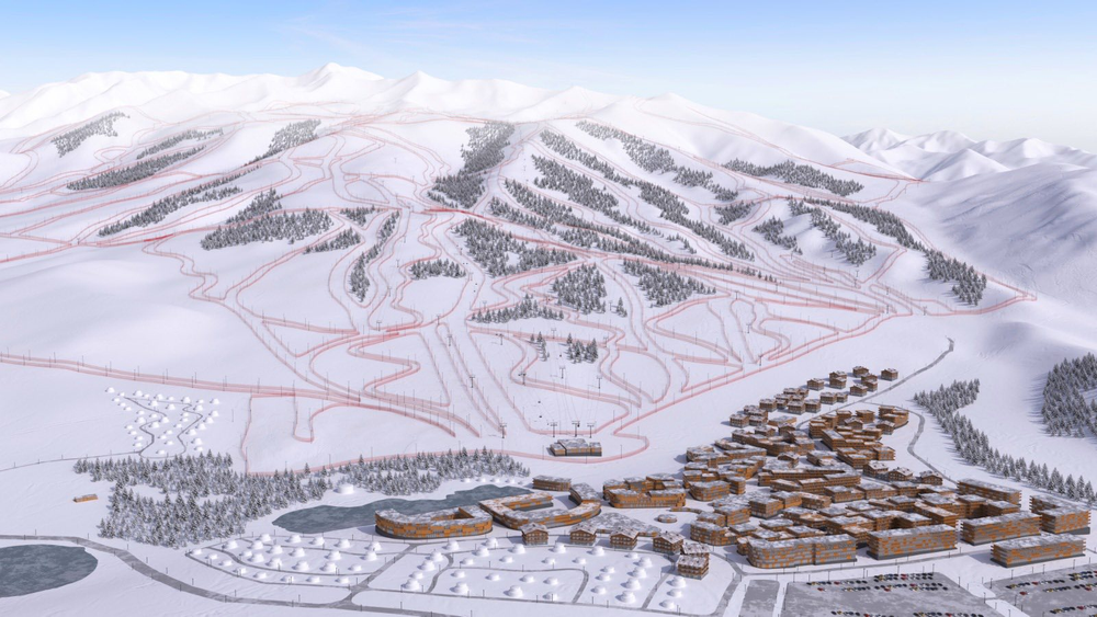 В КР стартует строительство крупнейшего горнолыжного кластера — как приобрести землю в «Ала-Тоо Резорт»? изображение публикации