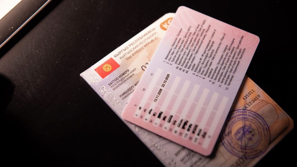 Водительское удостоверение в КР признали документом государственного значения изображение публикации