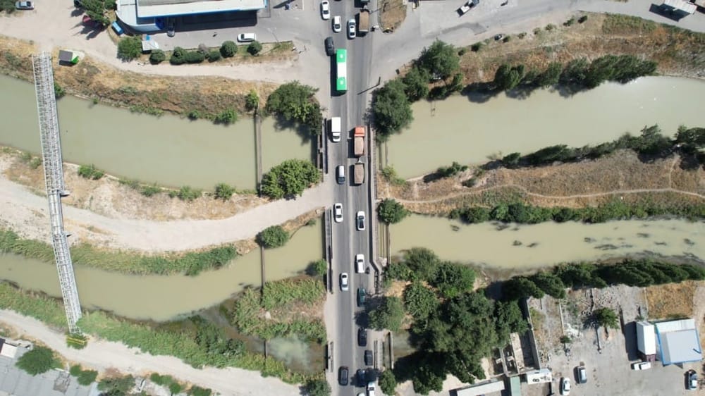 В Бишкеке начали реконструкцию моста на улице Ауэзова изображение публикации