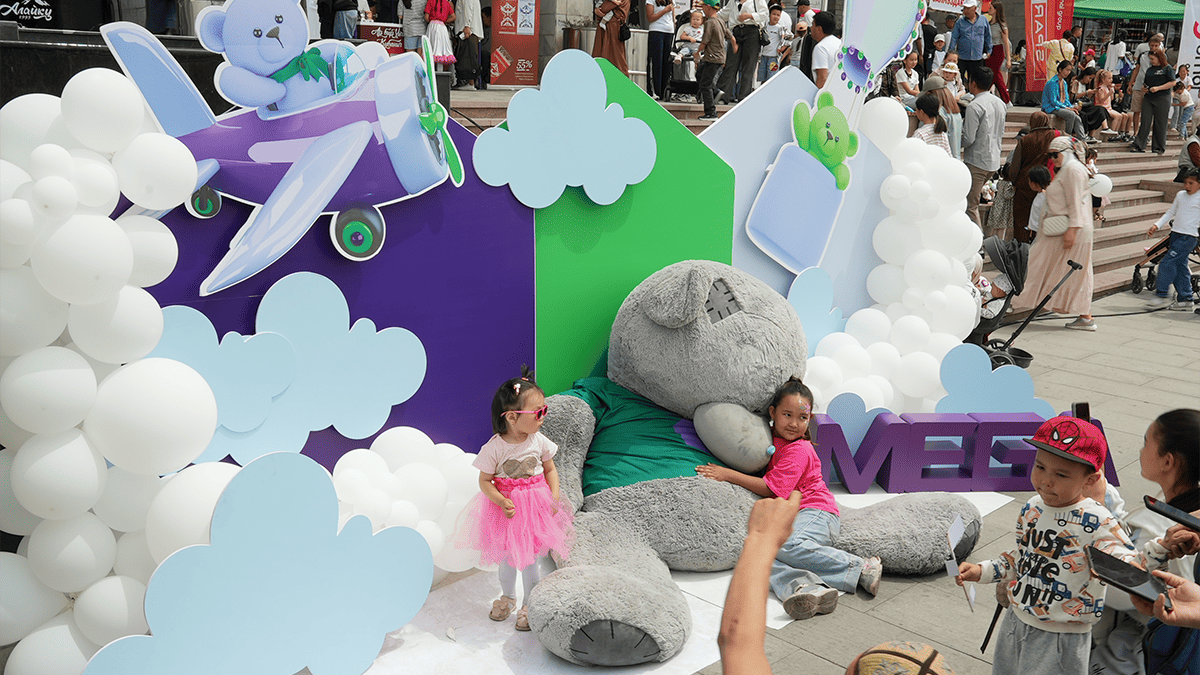 Мир детства, улыбок и добра: MEGA подарила Бишкеку волшебный праздник 1 июня изображение публикации