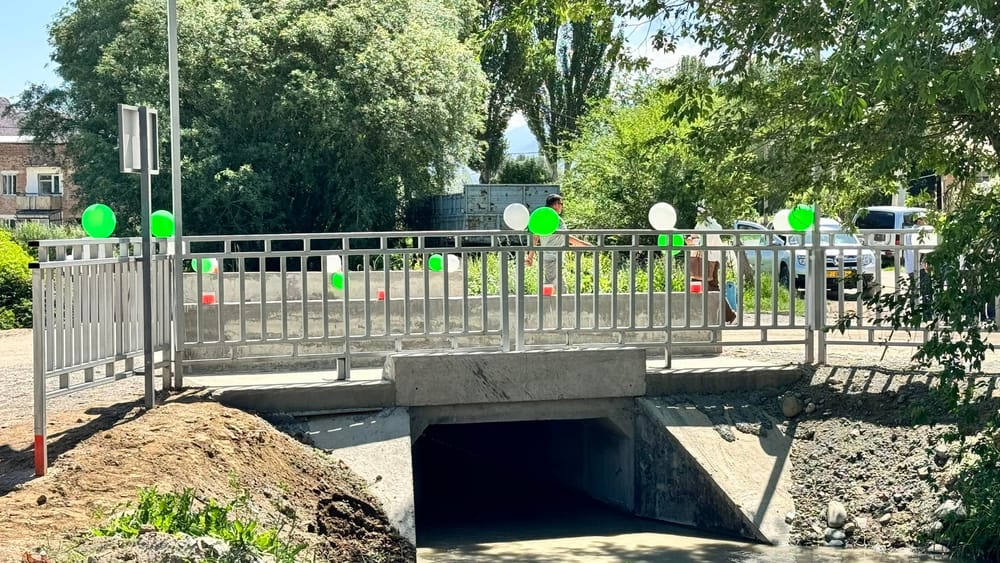 Доноры помогли построить 3 моста в Нарыне за 8.7 млн сомов изображение публикации