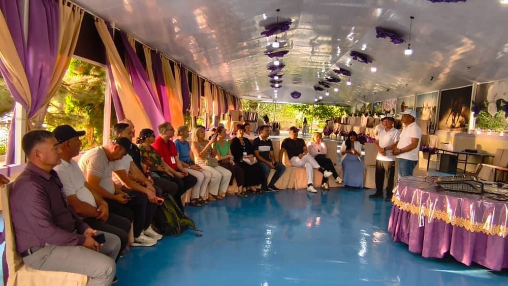 Джалал-Абад посетили 60 туроператоров из Германии – изучают турпотенциал региона изображение публикации