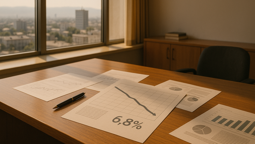 МВФ предрекает снижение темпов роста ВВП Кыргызстана в 2025 году до 6.8% изображение публикации