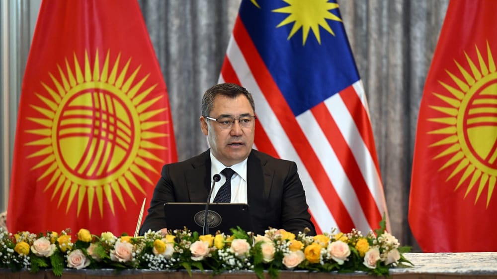 Садыр Жапаров призвал к миру на Ближнем Востоке и выразил поддержку Палестине изображение публикации