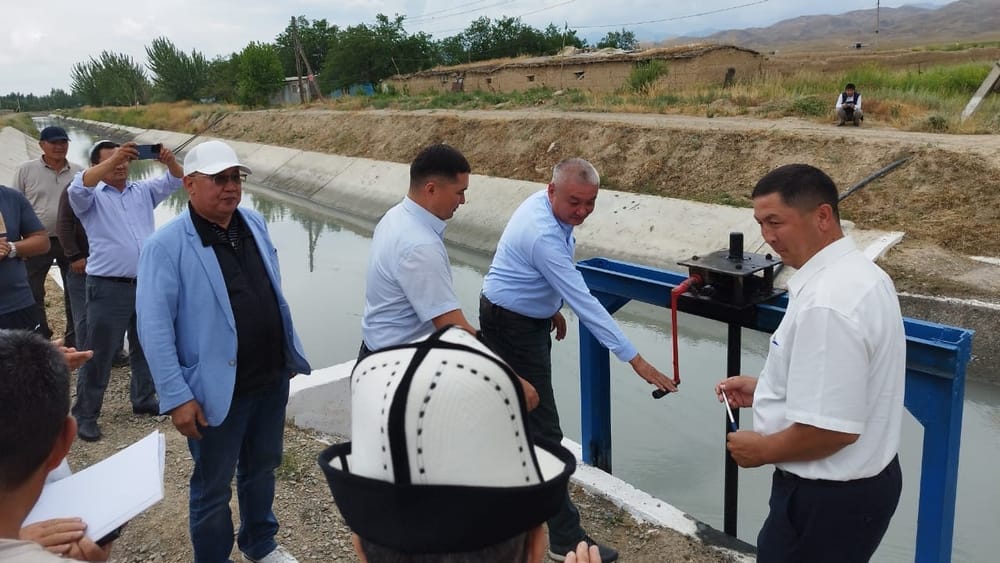 В Баткене введен в эксплуатацию канал «Кожо-Кайыр» – он орошает 6.3 тысячи га земель изображение публикации