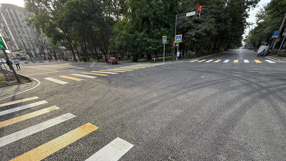 В Бишкеке открыли движение на участках бульвара Молодой Гвардии и улицы Медерова изображение публикации