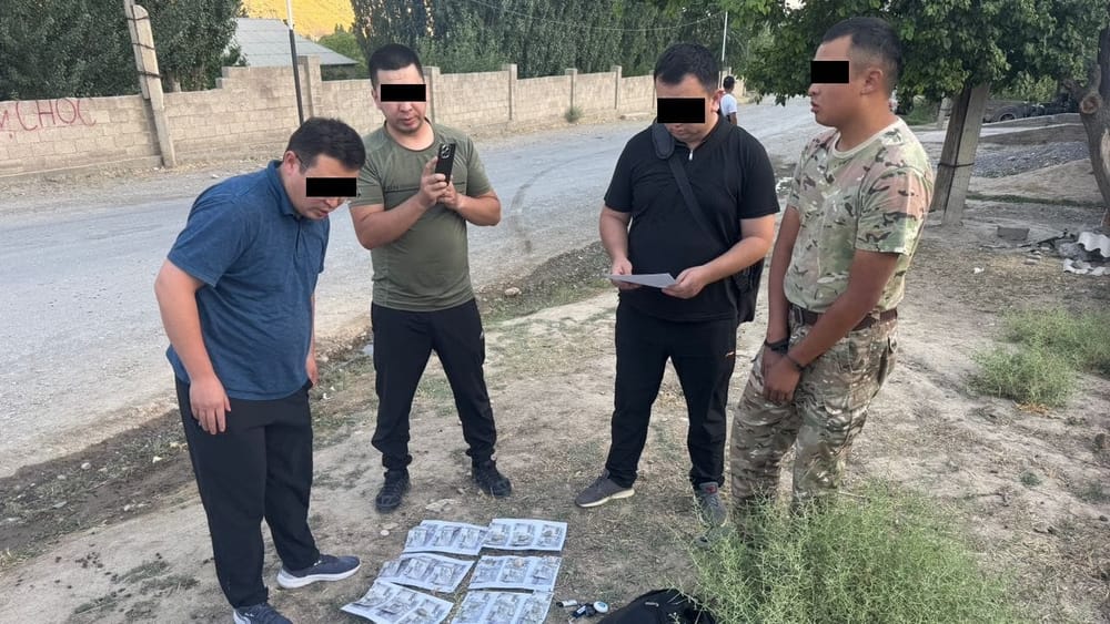 По подозрению в содействии контрабанде на границе с Таджикистаном с поличным задержан пограничник изображение публикации