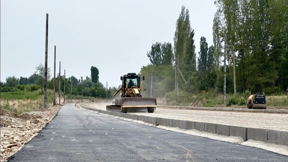 В Оше реконструируют улицу Шамшат изображение публикации