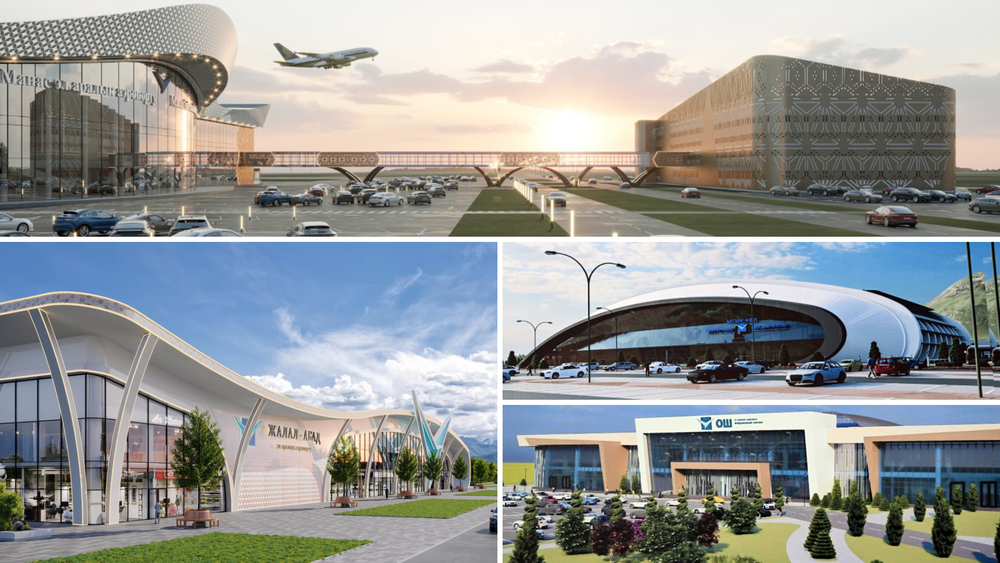Когда реконструируют аэропорт «Манас» и достроят терминалы в Оше, Джалал-Абаде и Тамчы — детали изображение публикации
