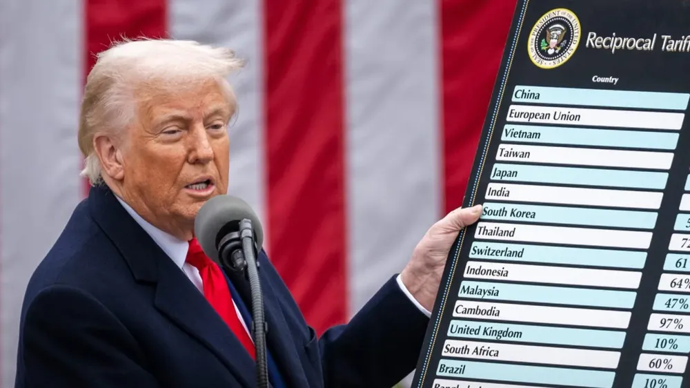 Трамп ввел пошлину в 25%на товары из Казахстана изображение публикации