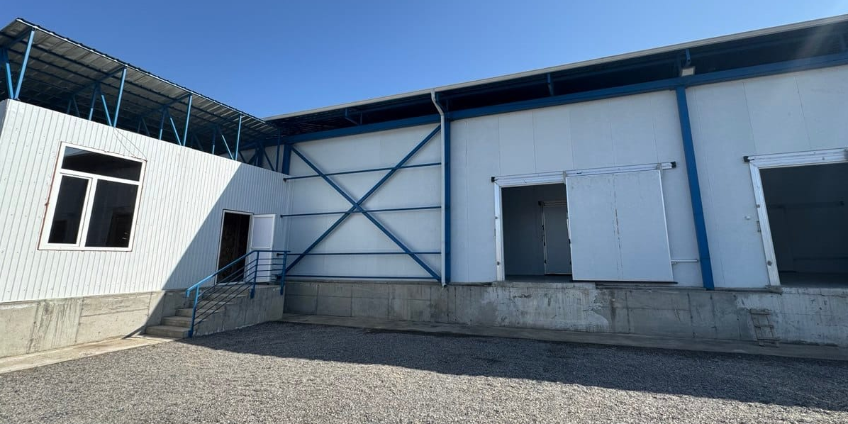 В Ала-Букинском районе строят логистический центр для фруктов на 450 тонн изображение публикации