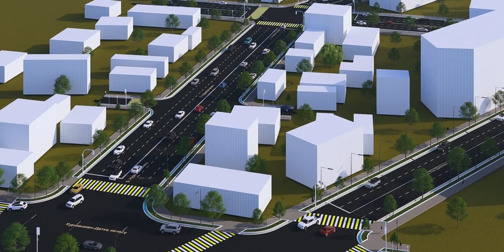 В Оше построят новую шестиполосную дорогу (экскизы) изображение публикации