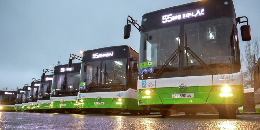 В Бишкеке временно изменили схемы движения 18 автобусных маршрутов — список изображение публикации