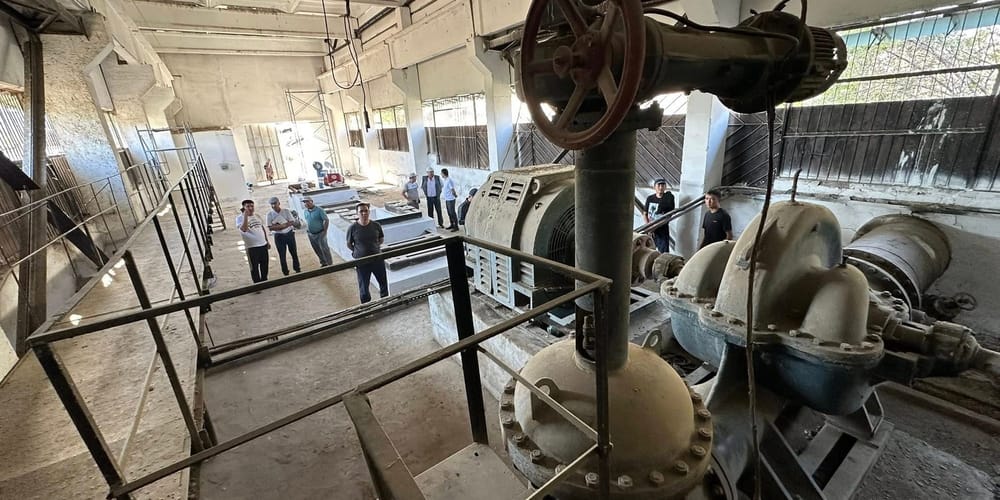 В Оше осенью заработает ирригационная станция Кен-Сай изображение публикации