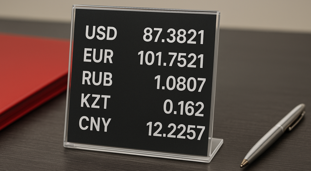 Сом укрепился ко всем основным валютам — официальный курс на 3 сентября изображение публикации