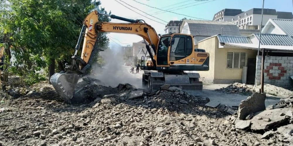 В Бишкеке начался капитальный ремонт улицы Леваневского изображение публикации