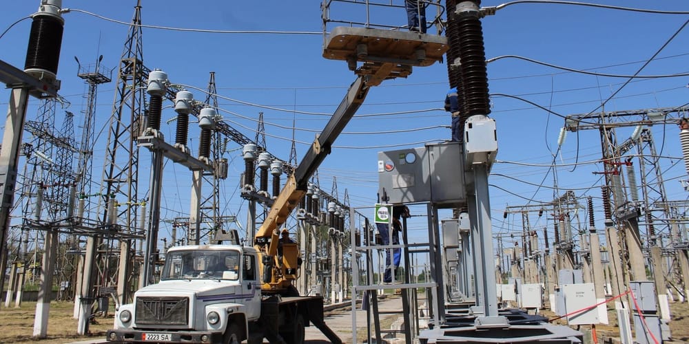 Ремонтные работы на подстанции «Кара-Балта» выполнены на 70% изображение публикации