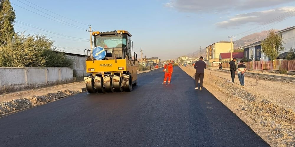 В Нарыне продолжают ремонт дорог на улице Ленина изображение публикации