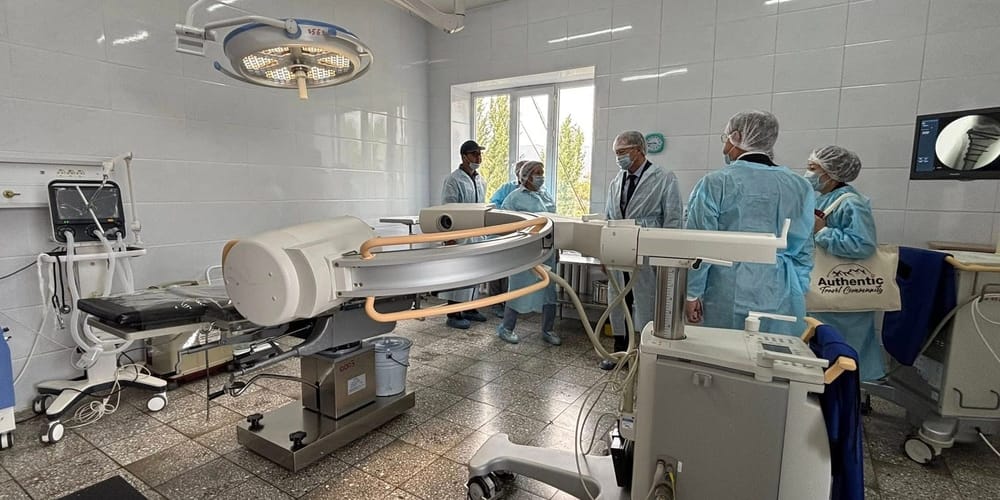 Япония передала Таласской областной больнице оборудование на $116 тысяч изображение публикации