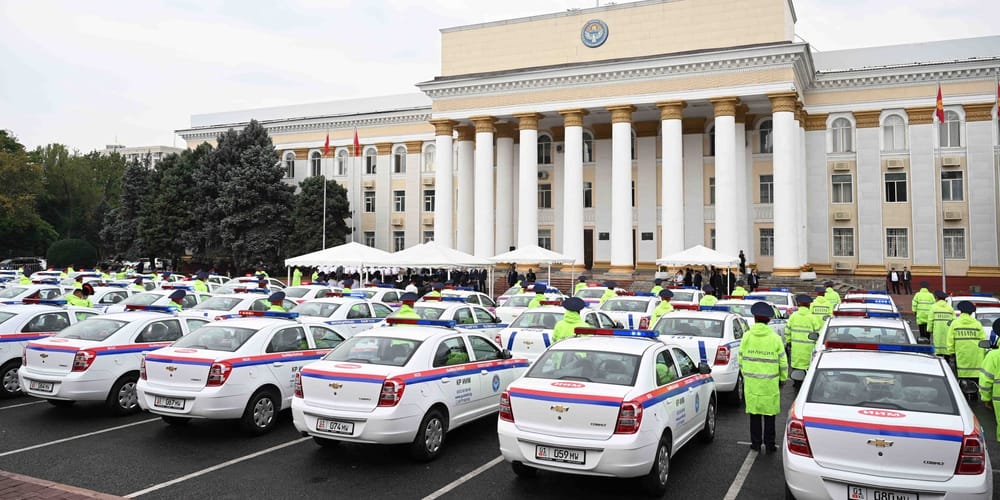 ГУОБДД передали 150 спецмашин, собранных в Кыргызстане изображение публикации