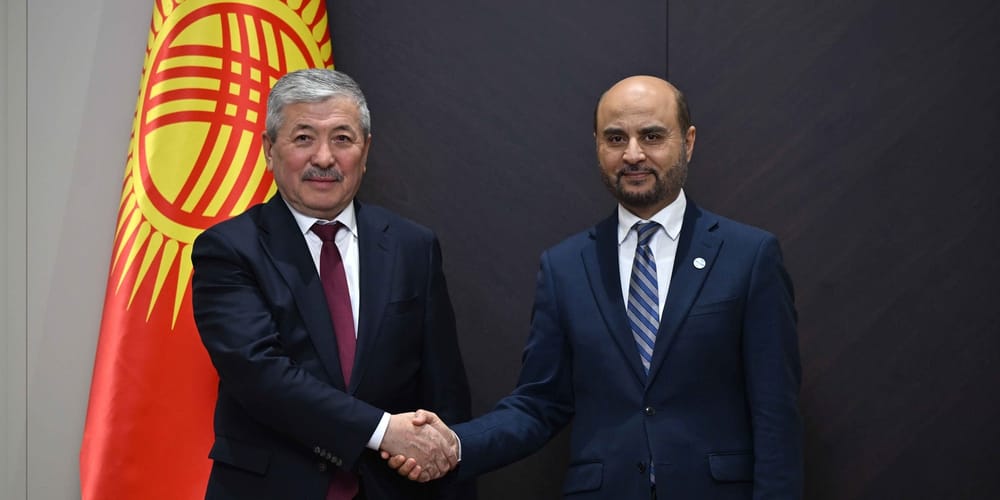 Адылбек Касымалиев встретился с президентом Фонда ОПЕК – что обсуждали изображение публикации