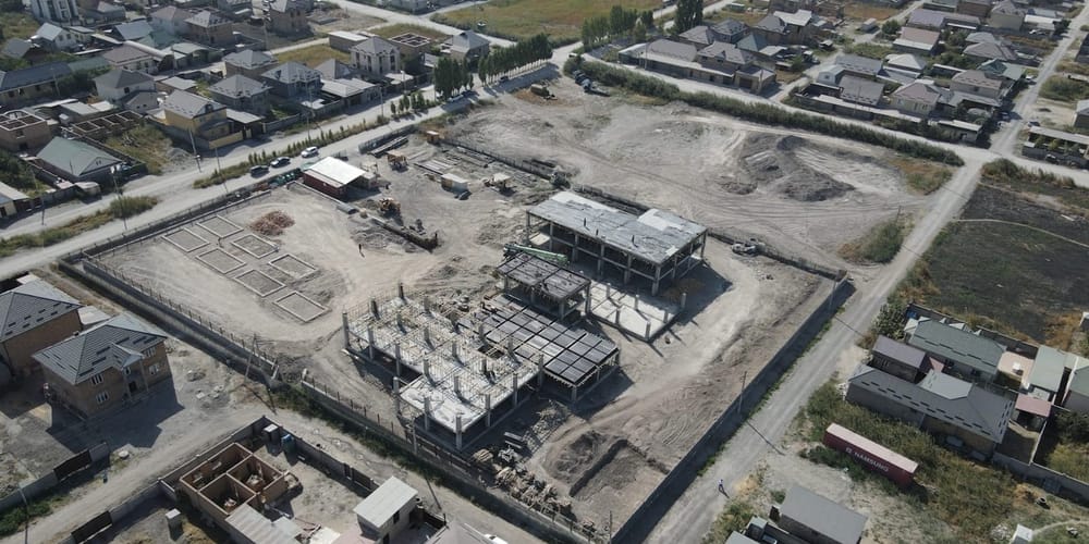 В столичном жилмассиве Биримдик-Кут строят детский сад на 280 мест изображение публикации