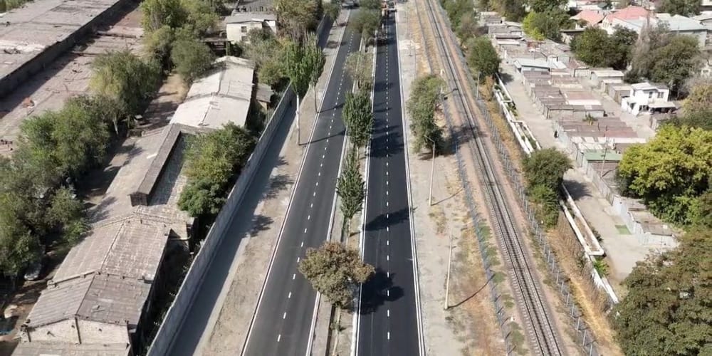 В Бишкеке открыли обновленный участок ул. Льва Толстого — от Ибраимова до Акиева изображение публикации