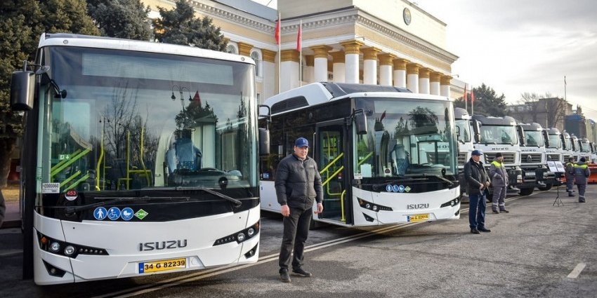 В Бишкеке временно изменили схему движения экспресс-маршрута №1 изображение публикации