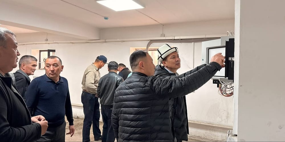 Руководство НЭСК проверило готовность энергосистемы Оша к осенне-зимнему периоду изображение публикации