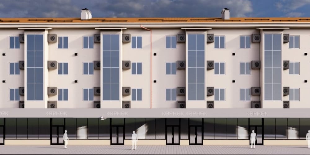 В Бишкеке стартовал второй этап упорядочению фасадов согласно дизайн-коду изображение публикации