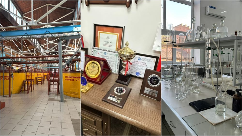 От простоя к мировым стандартам: ГАУГИ показало журналистам обновленный Кара-Балтинский спиртзавод изображение публикации