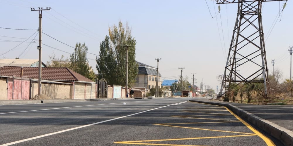 В Бишкеке завершено строительство дороги по улице Куланак изображение публикации
