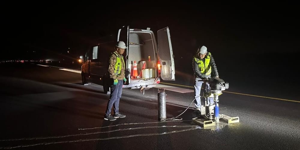 Минстрой проверит качество нового покрытия взлетно-посадочной полосы аэропорта «Манас» изображение публикации