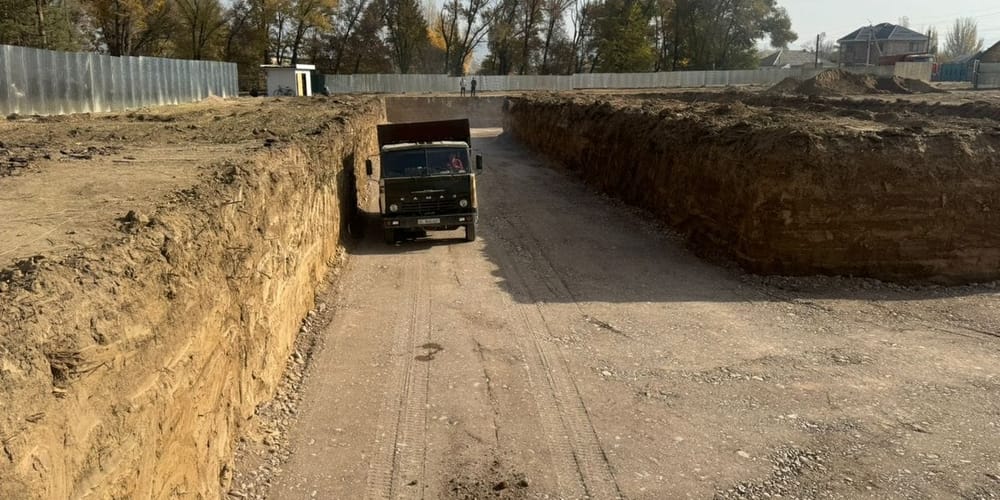 В Кочкорском районе строят новый спорткомплекс изображение публикации