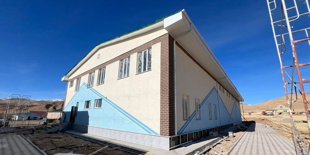 В Лахоле завершают строительство спорткомплекса площадью 910 м² изображение публикации