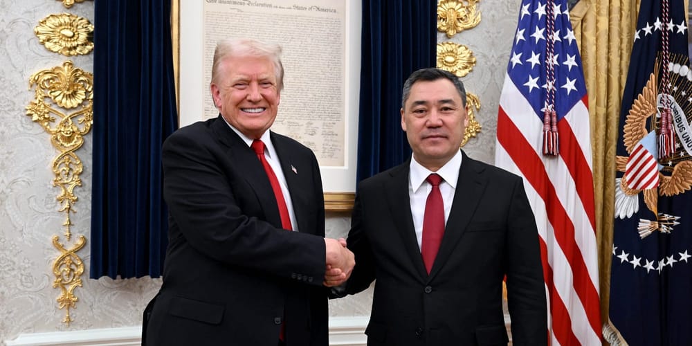 Садыр Жапаров встретился с Дональдом Трампом и сенаторами США — что обсудили? изображение публикации
