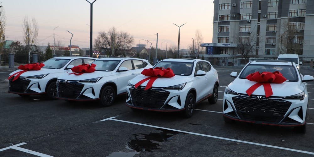 Камчыбек Ташиев передал Наццентру охраны материнства и детства 10 автомобилей изображение публикации