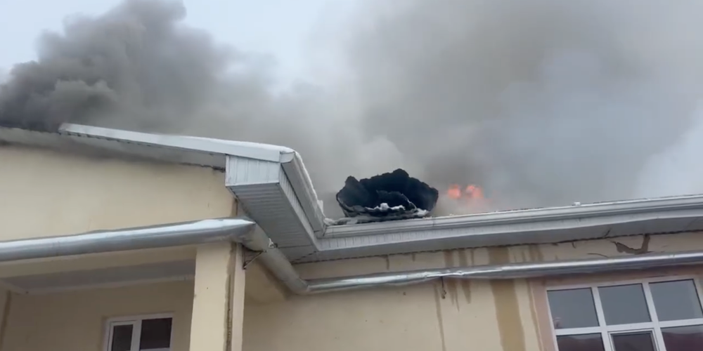 В детсаду села Торт-Кел произошел пожар: эвакуированы 30 человек изображение публикации