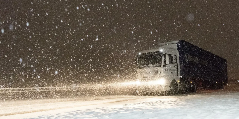 Ограничения на трассе Бишкек–Ош расширены из-за снегопада изображение публикации