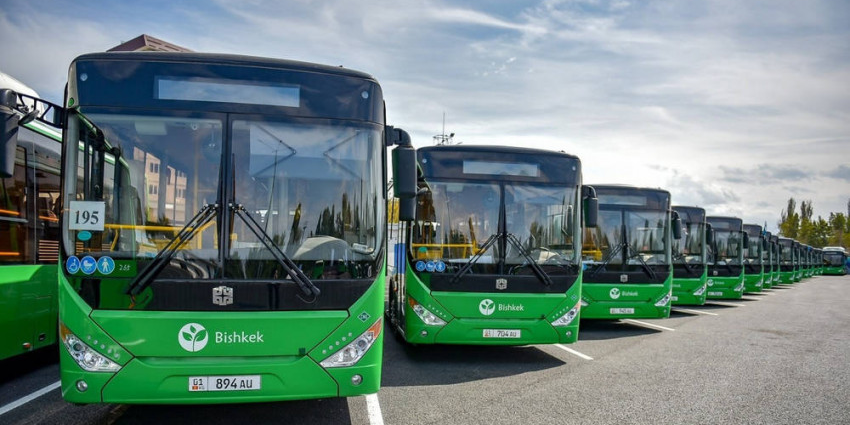 До скольки будет работать общественный транспорт в Бишкеке в новогоднюю ночь, рассказали в мэрии изображение публикации