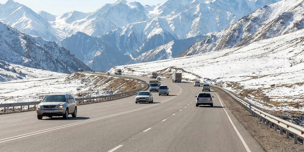 Ограничений движения на перевалах и дорогах КР нет — Минтранс изображение публикации