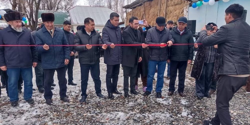 В Токтогуле открыли убойный пункт и логистический центр общей стоимостью 19 млн сомов изображение публикации