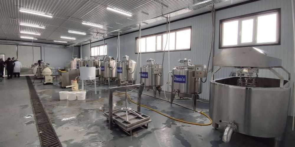 В Ак-Талинском районе открыт молокоперерабатывающий цех изображение публикации